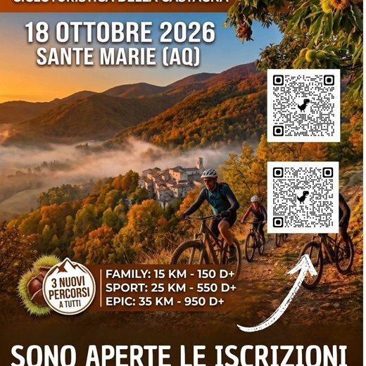XV Cicloturistica della Castagna: informazioni utili, viabilit� e parcheggi per domenica 18 ottobre